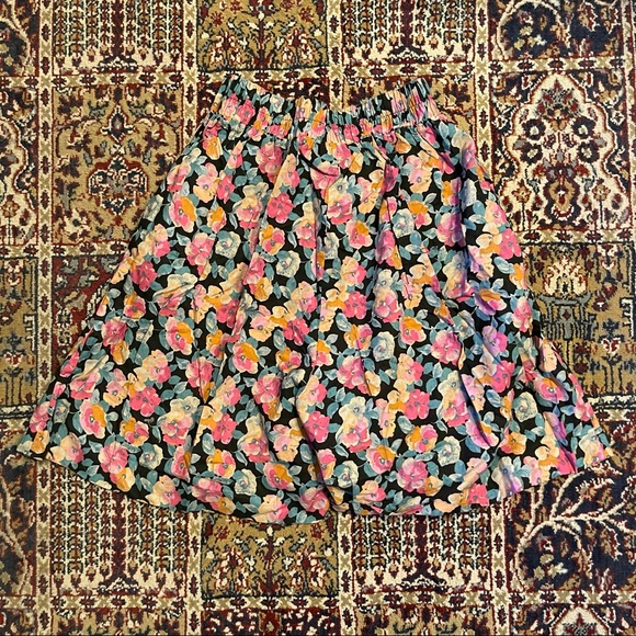 🌈 Lovely Vintage floral kimono shorts - Picture 5 of 8